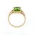 Anel de Peridoto e Ouro Amarelo 18k Sensacional (A13562n) - Imagem 2