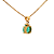 Charm Berloque Pingente de Esmeralda e Ouro Amarelo 18k (PLTEM06Y) - Imagem 4