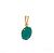 Pingente de Amazonita e Topazio Branco Ouro 18k (P13897n) - Imagem 2