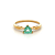 Anel de Esmeralda e Ouro Amarelo 18k (A13739) - Imagem 1