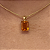 pingente de citrino e ouro amarelo 18k pltci19y - Imagem 6