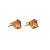 Brinco de Topázio Imperial e Ouro Amarelo 18k (B14068) - Imagem 3