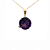 Pingente de Ametista e Topázio Branco em ouro amarelo 18K(P13723) - Imagem 1