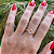 Anel de Morganita em ouro amarelo 18K(A14288) - Imagem 5