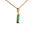 Pingente de Turmalina e Ouro Amarelo 18K (P14431) - Imagem 3