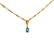 Pingente de Água Marinha e Ouro Amarelo 18K (P14788) - Imagem 3