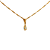 Pingente de Água Marinha e Ouro Amarelo 18K (P14788) - Imagem 2