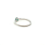 Anel de Esmeralda e Ouro Branco 18k (A14885) - Imagem 3