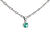 Pingente de Esmeralda e Ouro Branco 18k (P14840) - Imagem 2