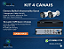 kit DVR 4 canais Garem - Imagem 1