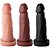 PRÓTESE MACIÇA REALÍSTICA 13,5 X 3,5CM SOULSEX - Imagem 1