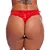 TANGA TAILÂNDESA EM RENDA VERMELHO PATITEX - Imagem 2