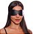 VENDA RETANGULAR PRETA LUX DOMINATRIX - Imagem 1