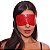 VENDA TAPA OLHOS VERMELHA KROKO DOMINATRIX - Imagem 1