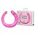 DILDO REALÍSTICO ROSA DUPLO II 42 CM JELLY - BAILE - Imagem 1