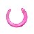 DILDO REALÍSTICO ROSA DUPLO II 42 CM JELLY - BAILE - Imagem 3