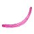 DILDO REALÍSTICO ROSA DUPLO II 42 CM JELLY - BAILE - Imagem 4