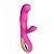 VIBRADOR PONTO G ROSA ALÇA METALIZADA - SEX ALGEL II - Imagem 1