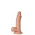 PRÓTESE REALÍSTICO COM VENTOSA 19,4 CM BEAUTIFUL ZEBULON - Imagem 4