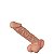 PRÓTESE REALÍSTICO COM VENTOSA 24CM BEAUTIFUL BURAQ - Imagem 8
