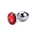 PLUG ANAL EM AÇO INOX REDONDO 8,2 X 3,4 CM MÉDIO - Imagem 3