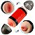 MASTURBADOR MASCULINO DUPLO VAGINA E BOCA 19 CM - Imagem 8