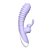 VIBRADOR RABBIT TEXTURIZADO COM ESTIMULADOR - Imagem 2