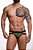 JOCK ARRASTAO PRETO COM FORRO VERDE SD097 - Imagem 1