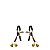 GRAMPO PARA MAMILO COM GUIZO COLORIDO – P-001211 - Imagem 3