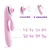 VIBRADOR COM SUGADOR DE CLITÓRIS - ROSA - Imagem 3