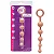 PLUG ANAL 5 BALL 14,5 X 2,3CM HOT FLOWERS - Imagem 1