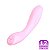VIBRADOR CURVADO FLEXÍVEL ROSA – XUANAI - Imagem 1