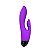 VIBRADOR PONTO G COM ESTIMULADOR CLITORIANO ROXO YAOJI – VR-170 - Imagem 1