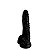 PRÓTESE BLACK COM VENTOSA 23,5 X 4 CM – SUCTION CUP - Imagem 3