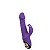 VIBRADOR RECARREGÁVEL VAI E VEM ROXO – VR-057 - Imagem 3