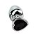 PLUG ANAL AÇO INOX CORAÇÃO 9 X 4CM GRANDE - Imagem 7
