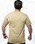 Camiseta Básica Masculina Bege Lisa 100% Algodão P/M/G/GG/XG - Imagem 6