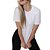 Camiseta Básica Branca Masculina Lisa 100% Algodão P/M/G/GG/XG - Imagem 7