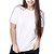 Camiseta Básica Branca Masculina Lisa 100% Algodão P/M/G/GG/XG - Imagem 4
