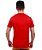 Camiseta Básica Masculina Vermelha Lisa 100% Algodão P/M/G/GG/XG - Imagem 2