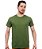 Kit 4 Camisetas Básicas Masculina Verde Lisa 100% Algodão P/M/G/GG/XG/XGG - Imagem 2