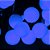 Varal De Luz 40 Bolinhas Led Azul - Imagem 2