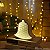 Luminária Led Painel Espelho 3D Infinito Coração, Nuvem, Flor, Abacaxi , estrela e pinheiro - Imagem 6