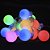 Cordão Fio De Luz Luminária 20 Bolas colorido Bivolt luz fixa - Imagem 1