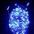 Fio com luz de fada 100 LED Azul 10 metros Bivolt tomada - Imagem 3