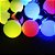 Cordão Fio De Luz Pisca Pisca Luminária 20 Bolas Colorido  220V IP65 - Imagem 3