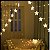 Cortina De Luz Estrelas Natal 138 Leds Fixo 2,5m Pilha\usb - Imagem 1