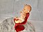 Anos 80 boneca bebê chuquinha de vestido florido da Estrela - Imagem 3