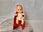 Anos 80 boneca bebê chuquinha de vestido florido da Estrela - Imagem 1