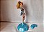 Boneca Barbie patinadora de gelo Mattel 2008, 35 cm + 7cm de base, não funciona cm - Imagem 5